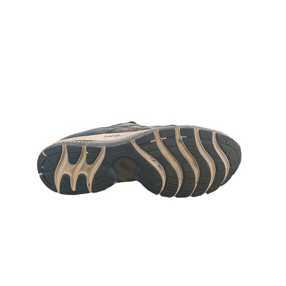 Asics Mens Gel Nimbus 22 1011A680 Blue Copper Running Shoes Sneakers Size 12.5 - Picture 10 of 13